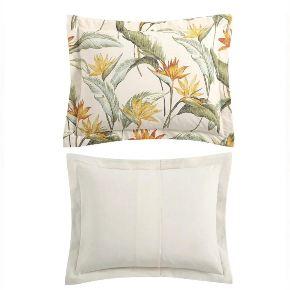 Tommy Bahama Tropical Bird of Paradise 2 king sham Set